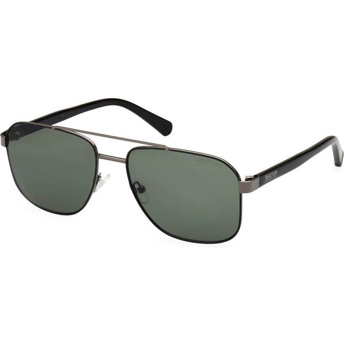 Aviator Sonnenbrille mit schwarzen Rahmen