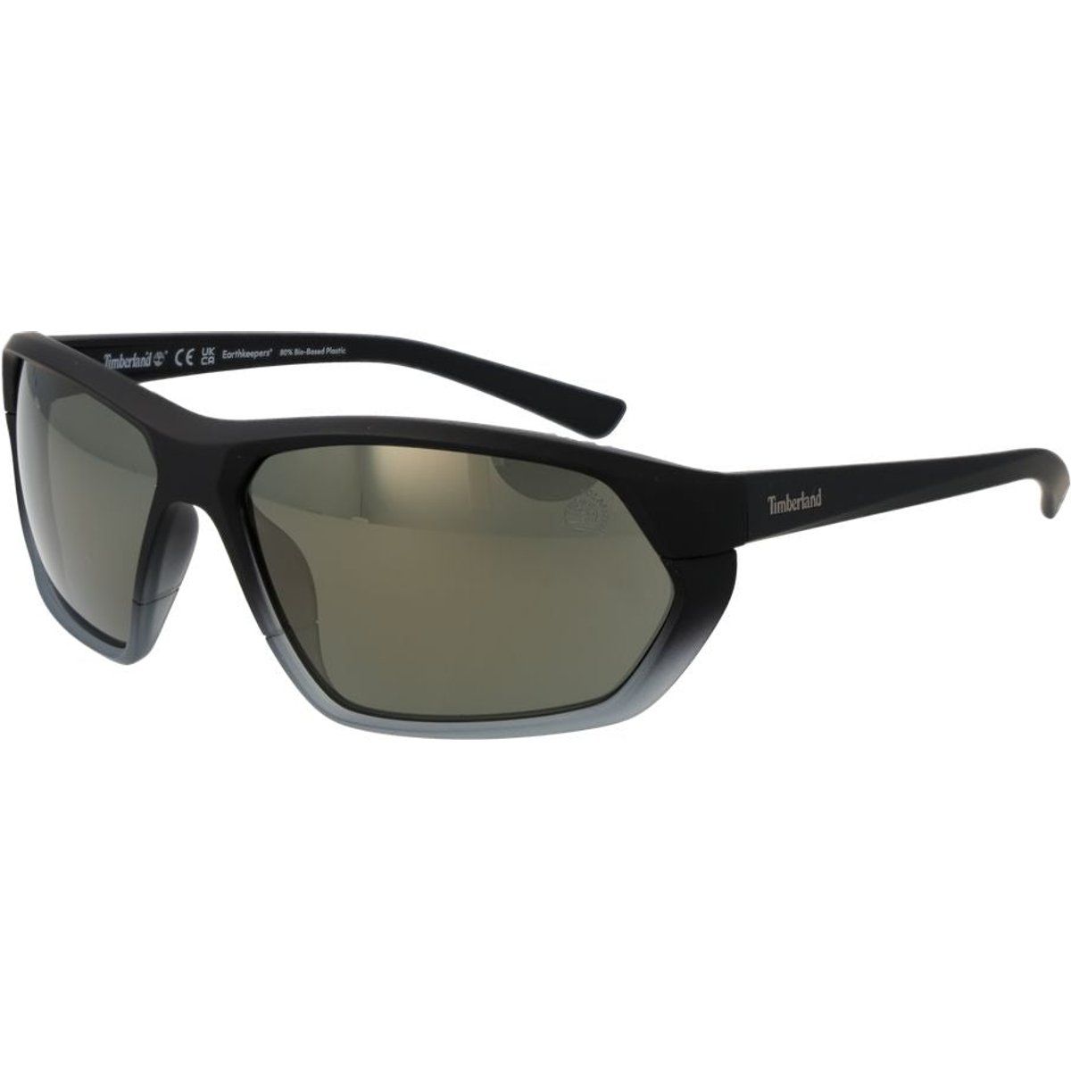 Timberland Schwarze Plastik Sonnenbrille