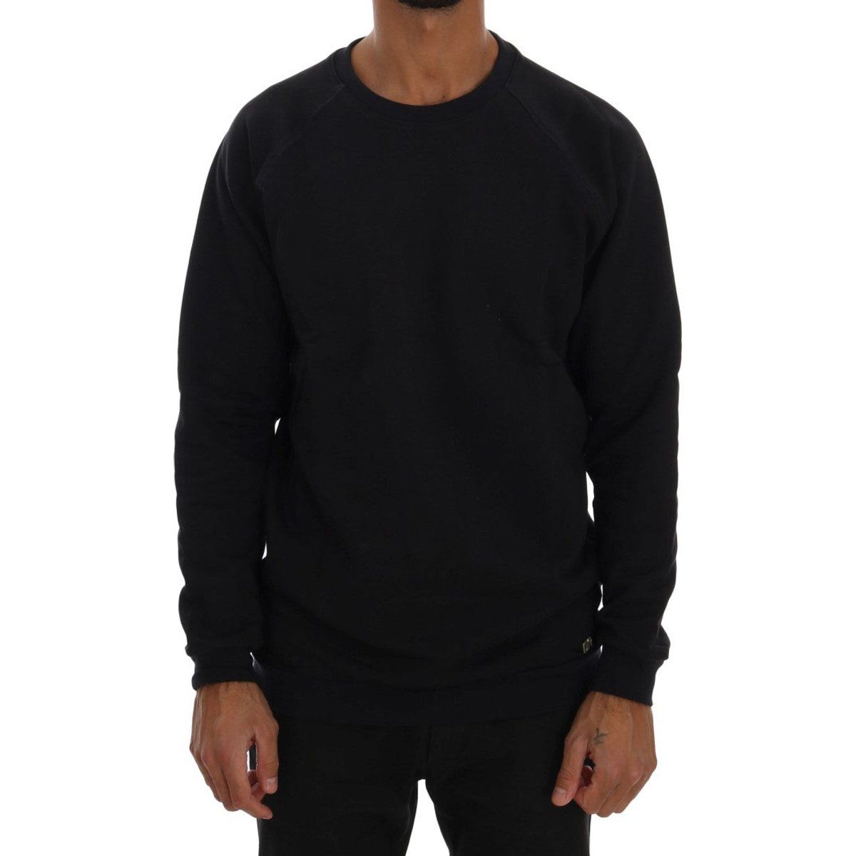 Klassisches Raglanärmel Rundhals Sweatshirt