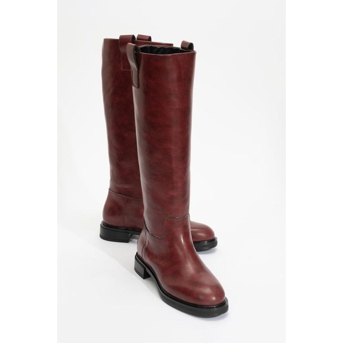 Alaska Gemusterter Kniehoher Stiefel