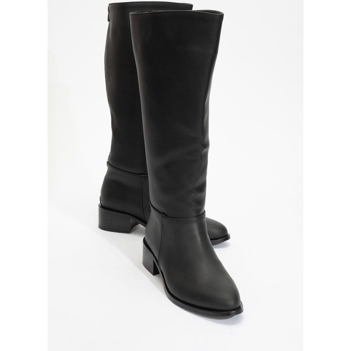 Svetlo Kniehoher Stiefel mit Reißverschluss Hinten (Damen)