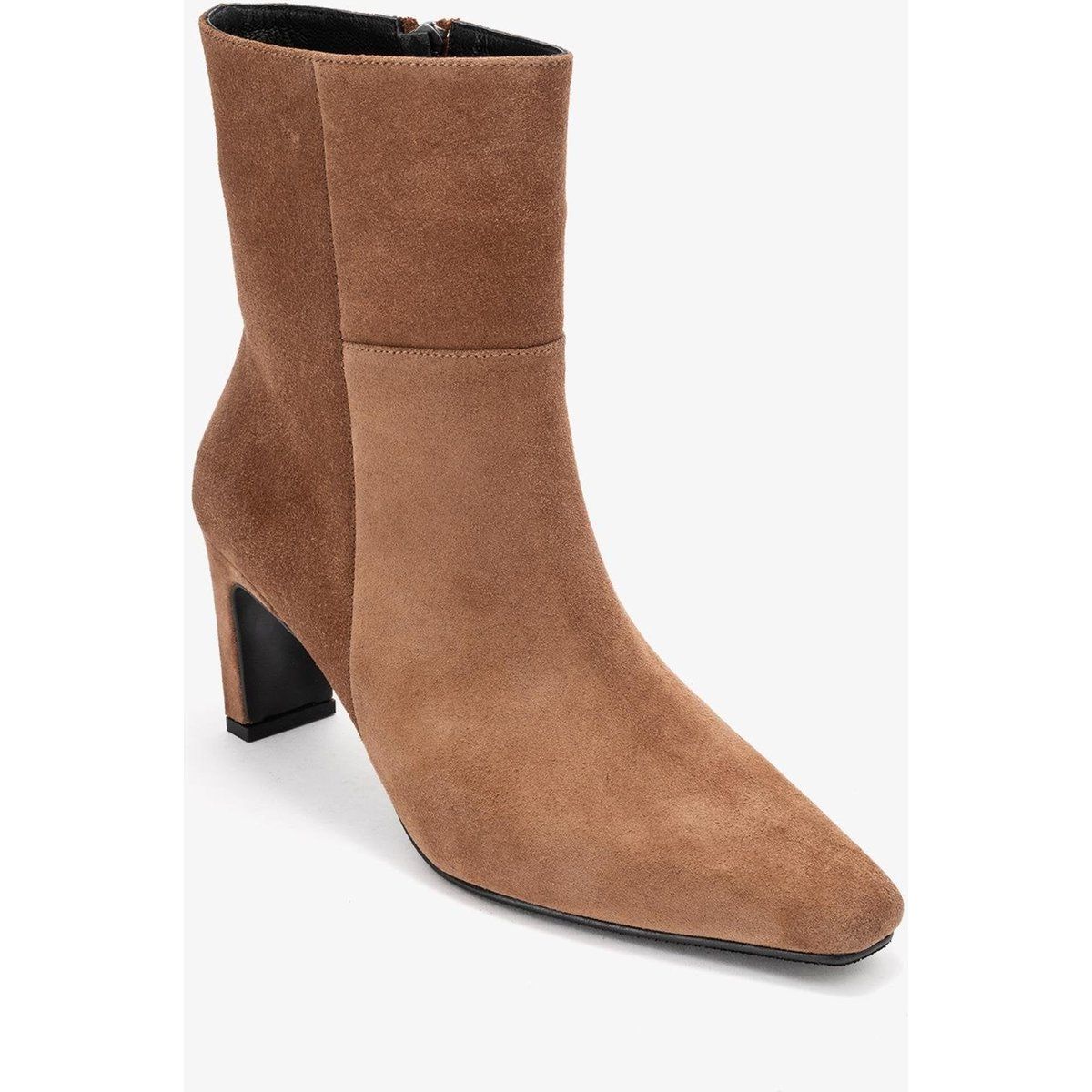 Kyoto Leder Blockabsatz Stiefel