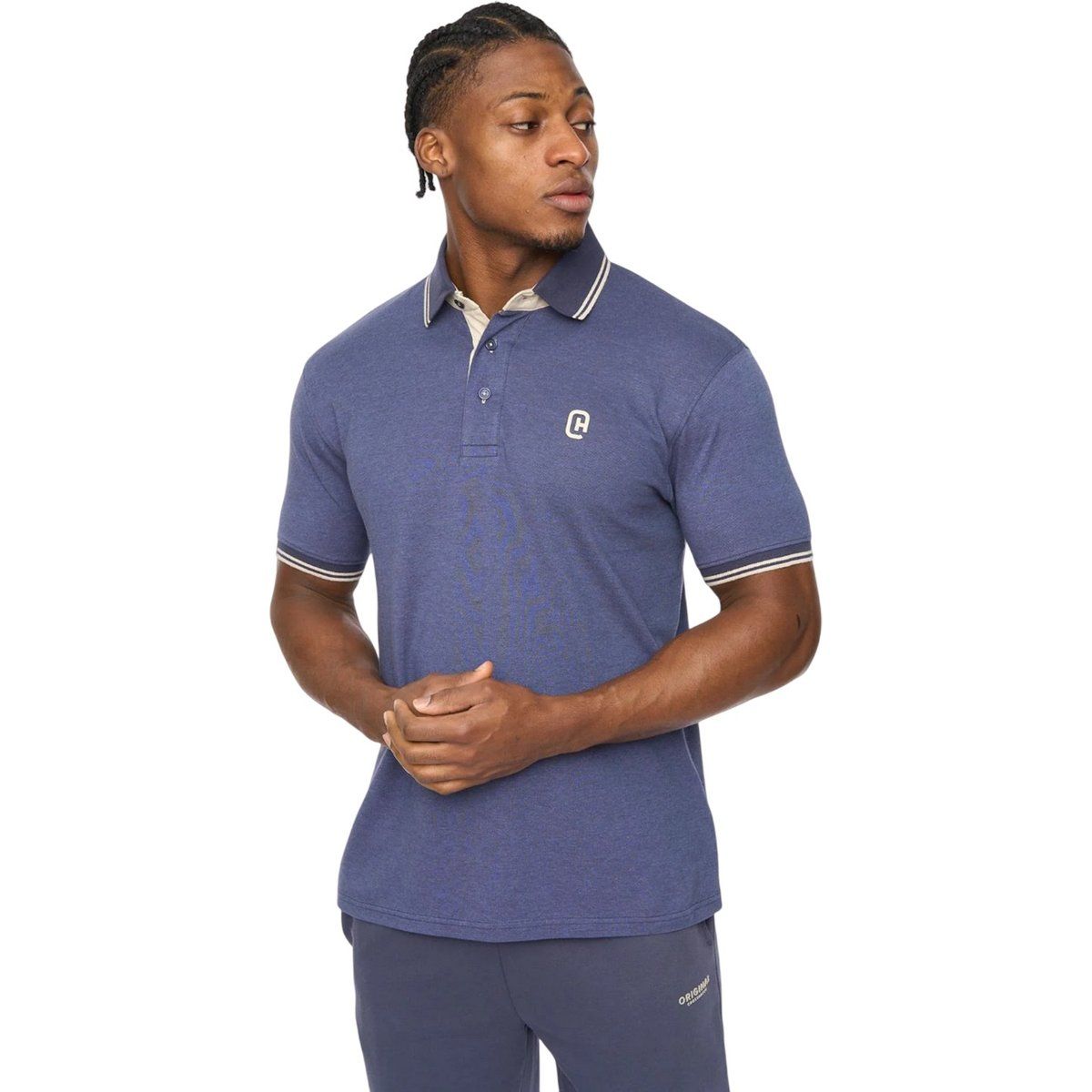 Herren Kurzarm Piqué Poloshirt