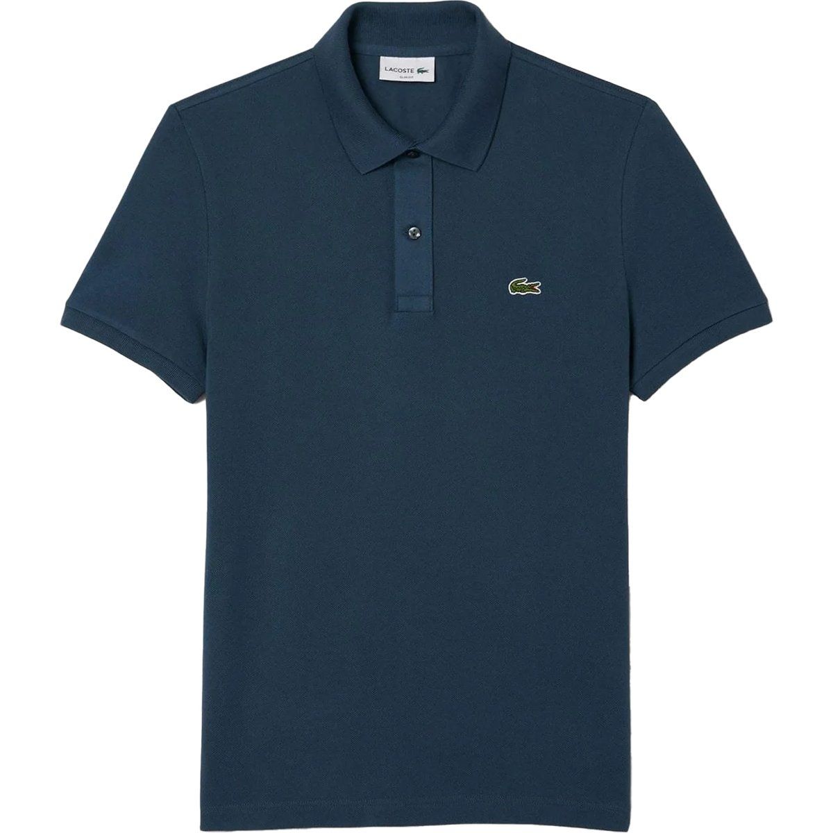 Klassisches Piqué Baumwoll Poloshirt