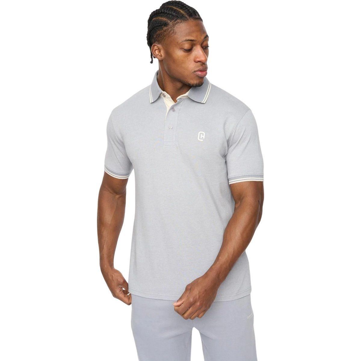 Herren Piqué Poloshirt mit kurzen Ärmeln