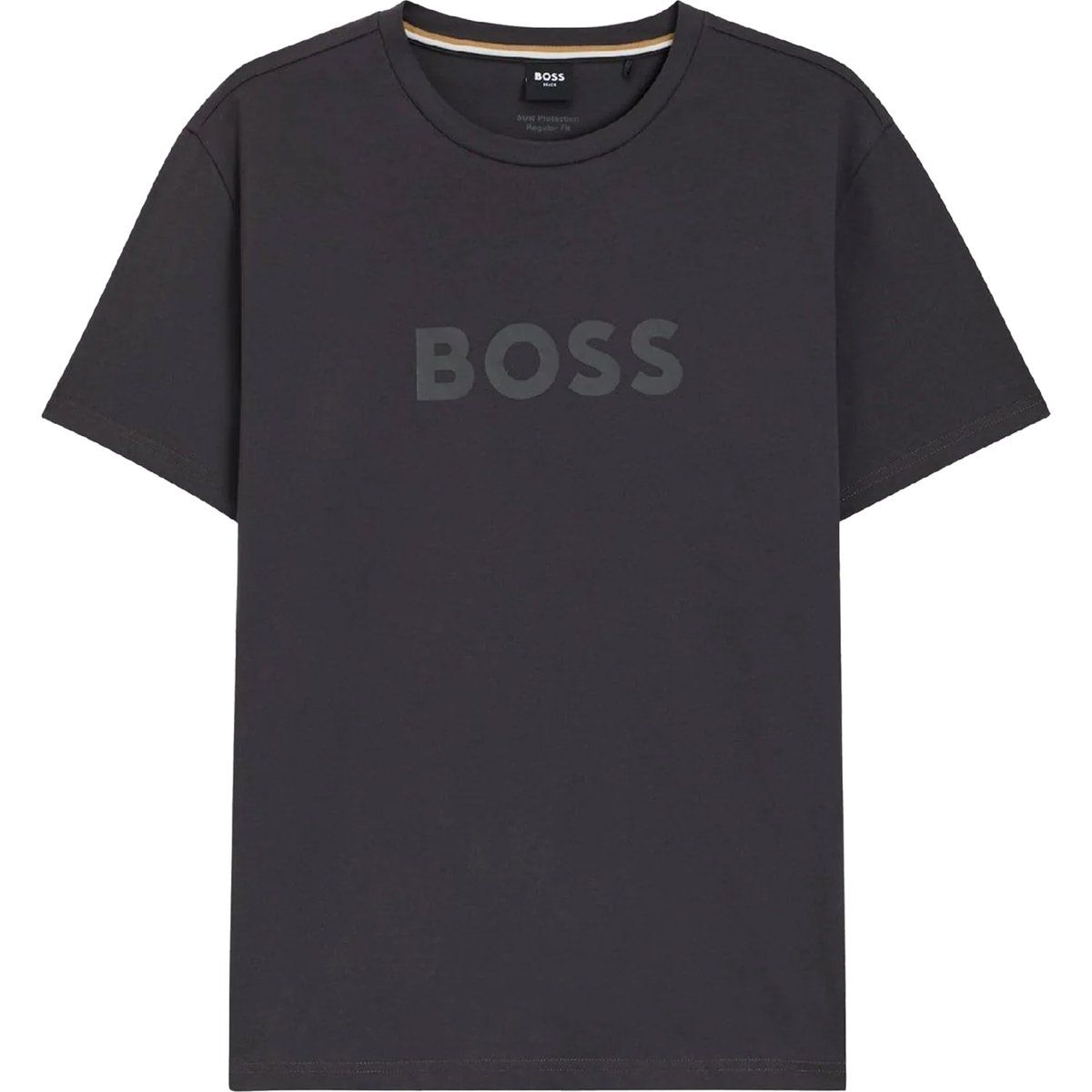 Herren T-Shirt mit Logo, reguläre Passform