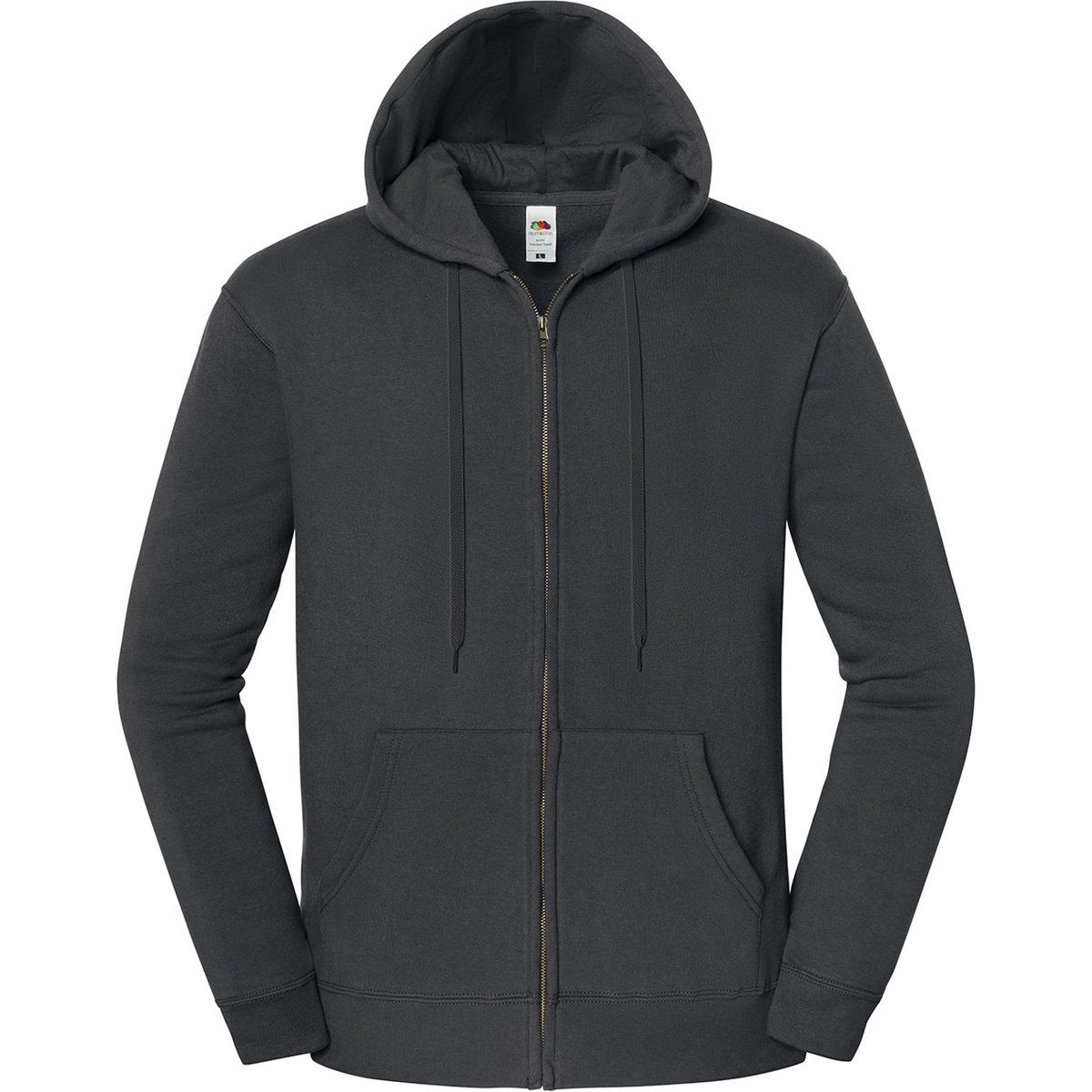 Unisex Fleece Hoodie mit Reißverschluss