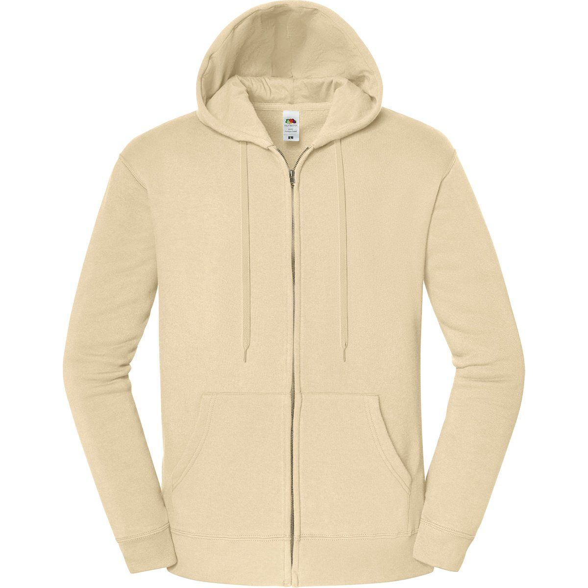 Unisex Fleece Kapuzenpullover mit Reißverschluss