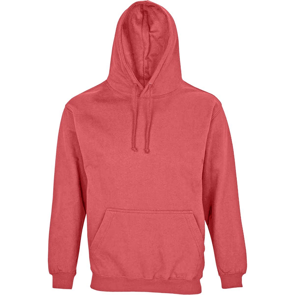 Unisex Fleece Kapuzenpullover mit Kängurutasche