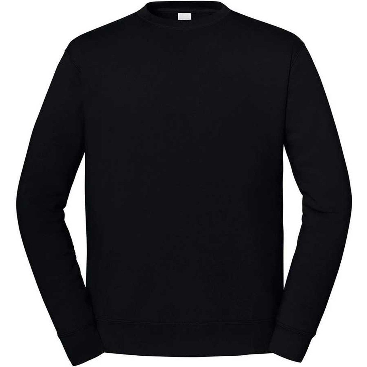 Fruit of the Loom - "Iconic Premium" Sweatshirt für Herren, Eingesetzt (Schwarz)