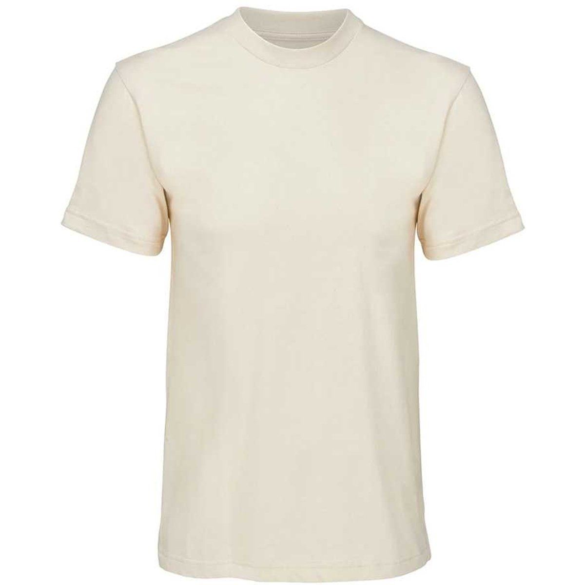 Klassisches Baumwoll-T-Shirt mit Rundhalsausschnitt