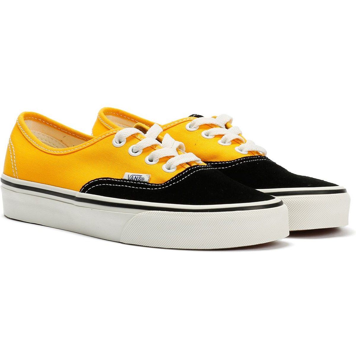 Vans Authentic Primary Multi Canvas Gelbe Turnschuhe