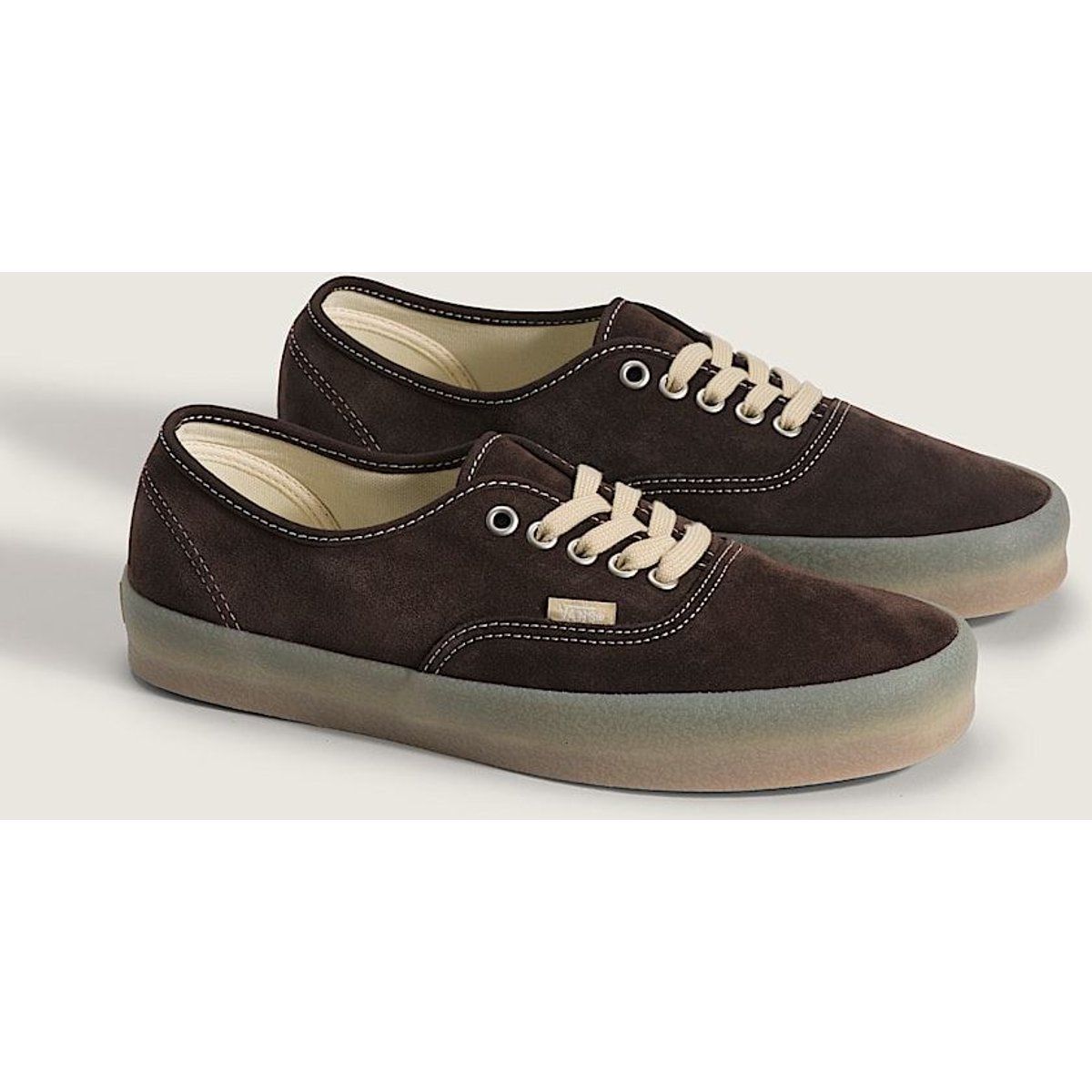 Vans Authentic Crepe Wildleder Herren Braune Sneaker