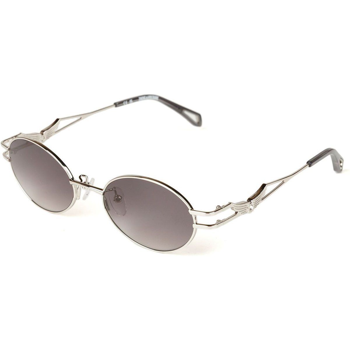 Ovale Sonnenbrille mit Metallrahmen