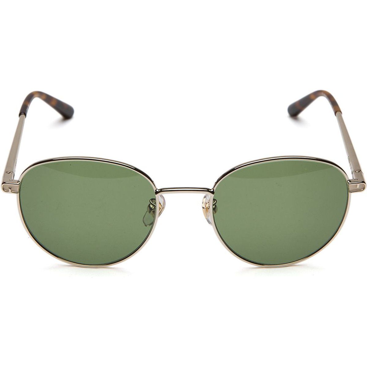 Runde Sonnenbrille mit Metallrahmen