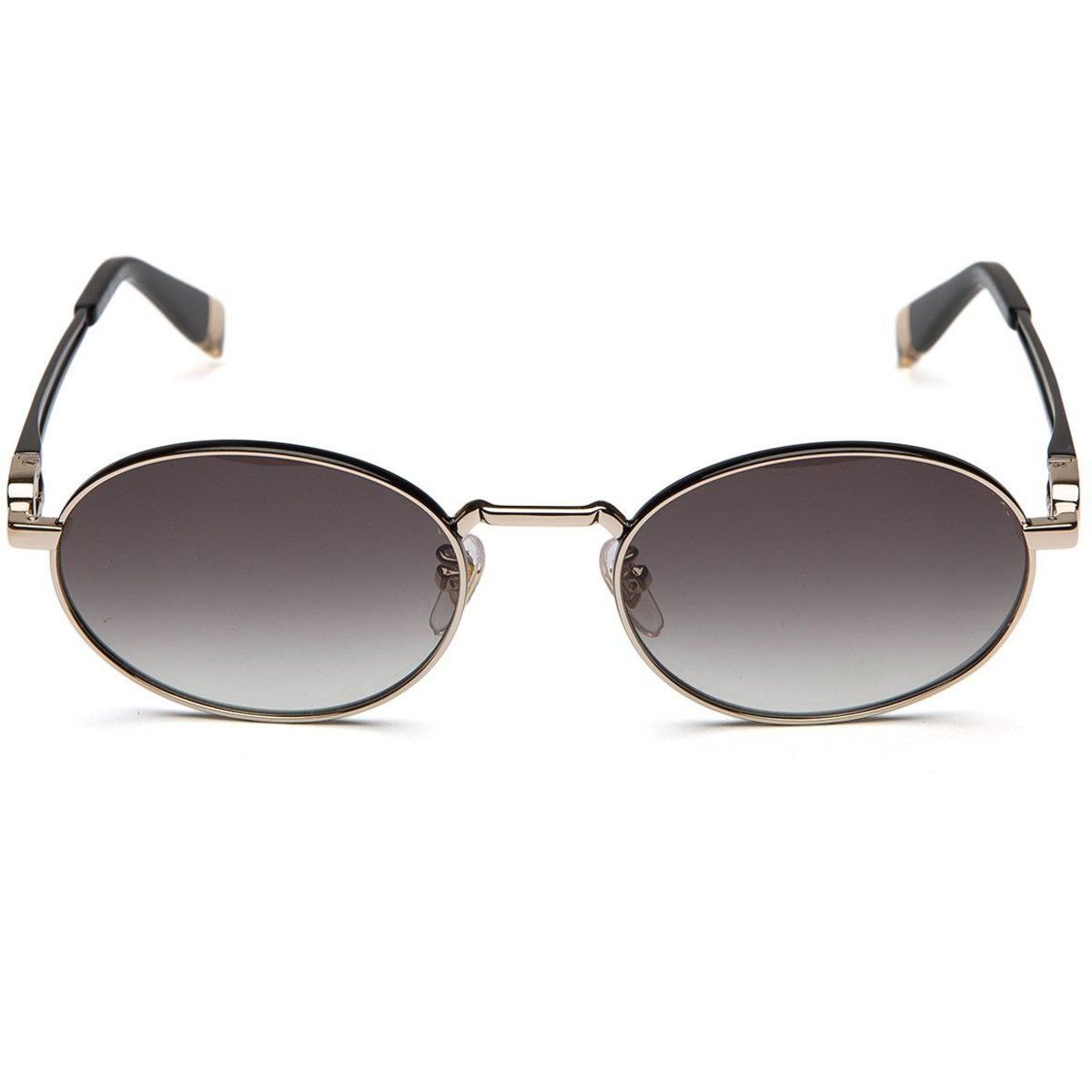 Ovale Sonnenbrille mit Farbverlaufsgläsern