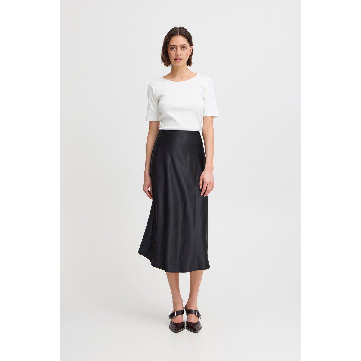 Eleganter A-Linien Midi-Rock