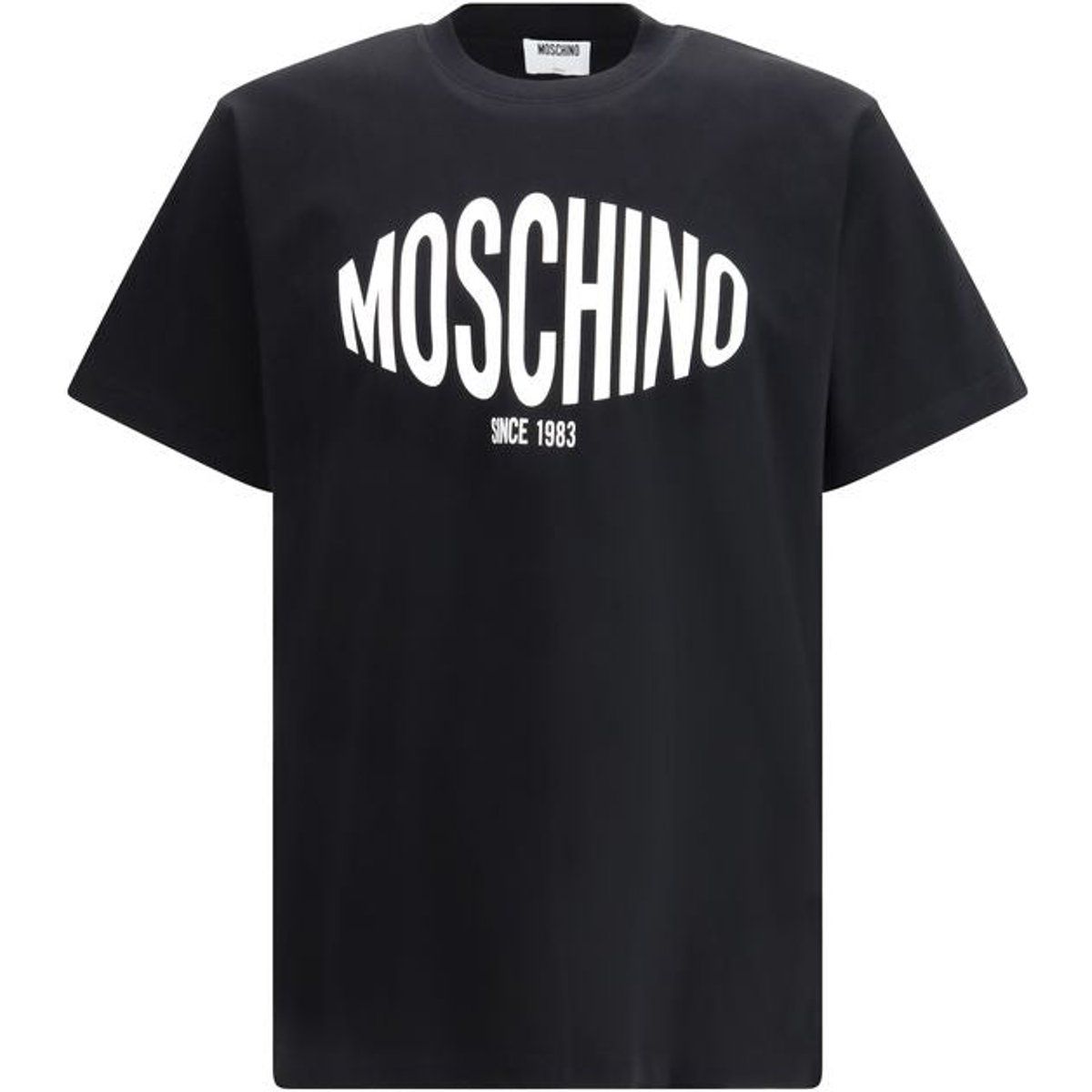 Klassisches Baumwoll-T-Shirt mit Logo-Print