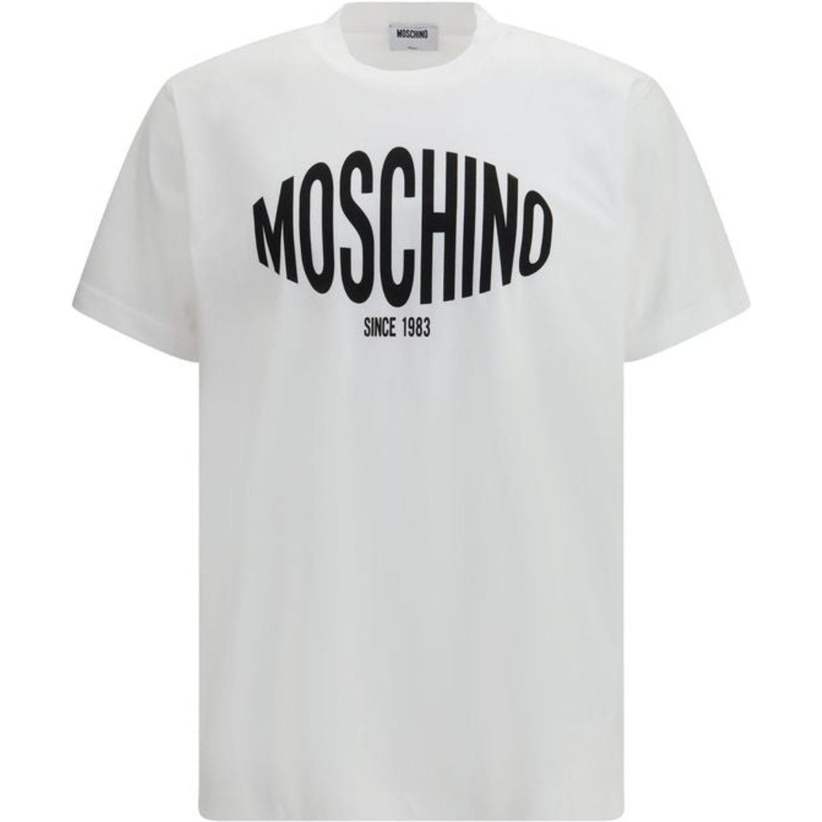 Moschino Baumwoll-T-Shirt mit Logo-Print