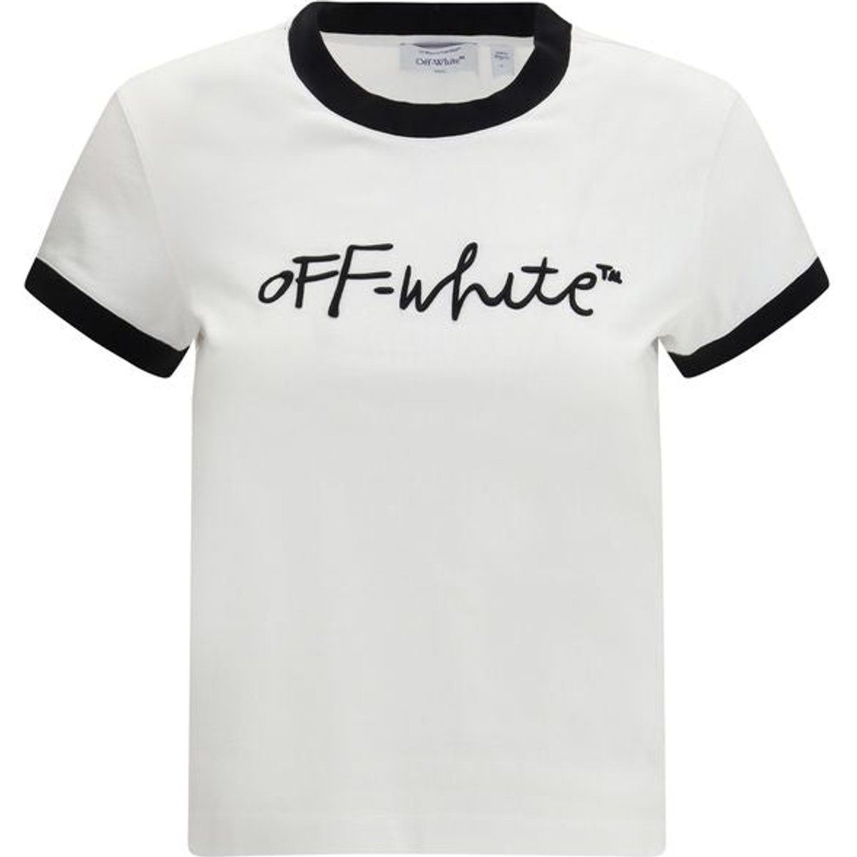 Off-White Weiße Baumwollsportbekleidung