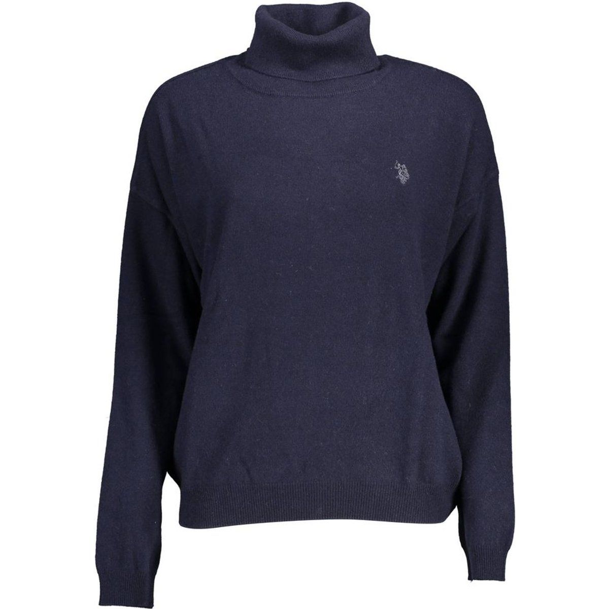 Damen Rollkragen Strickpullover