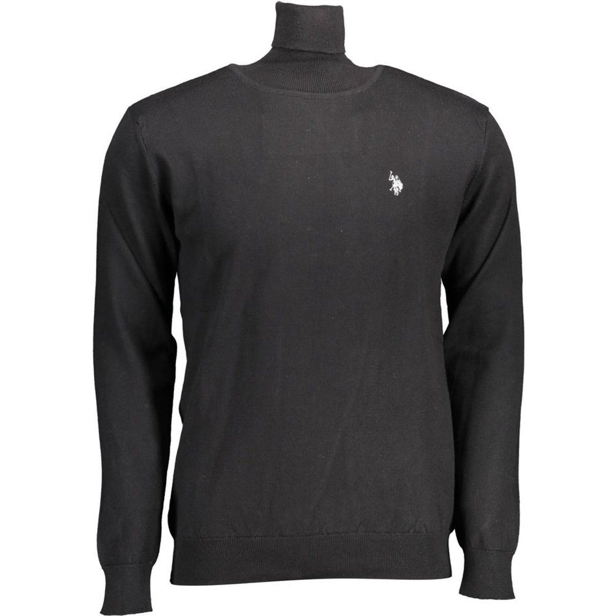 Klassischer Baumwoll-Rollkragenpullover für Herren