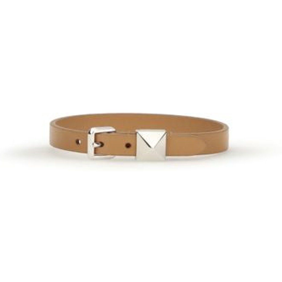 Rockstud Lederarmband mit Schnalle