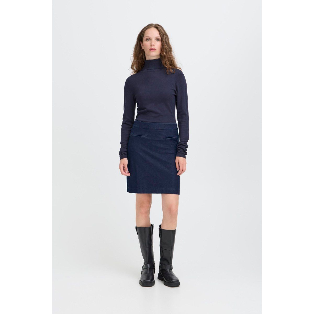 A-Linien Mini Jeansrock