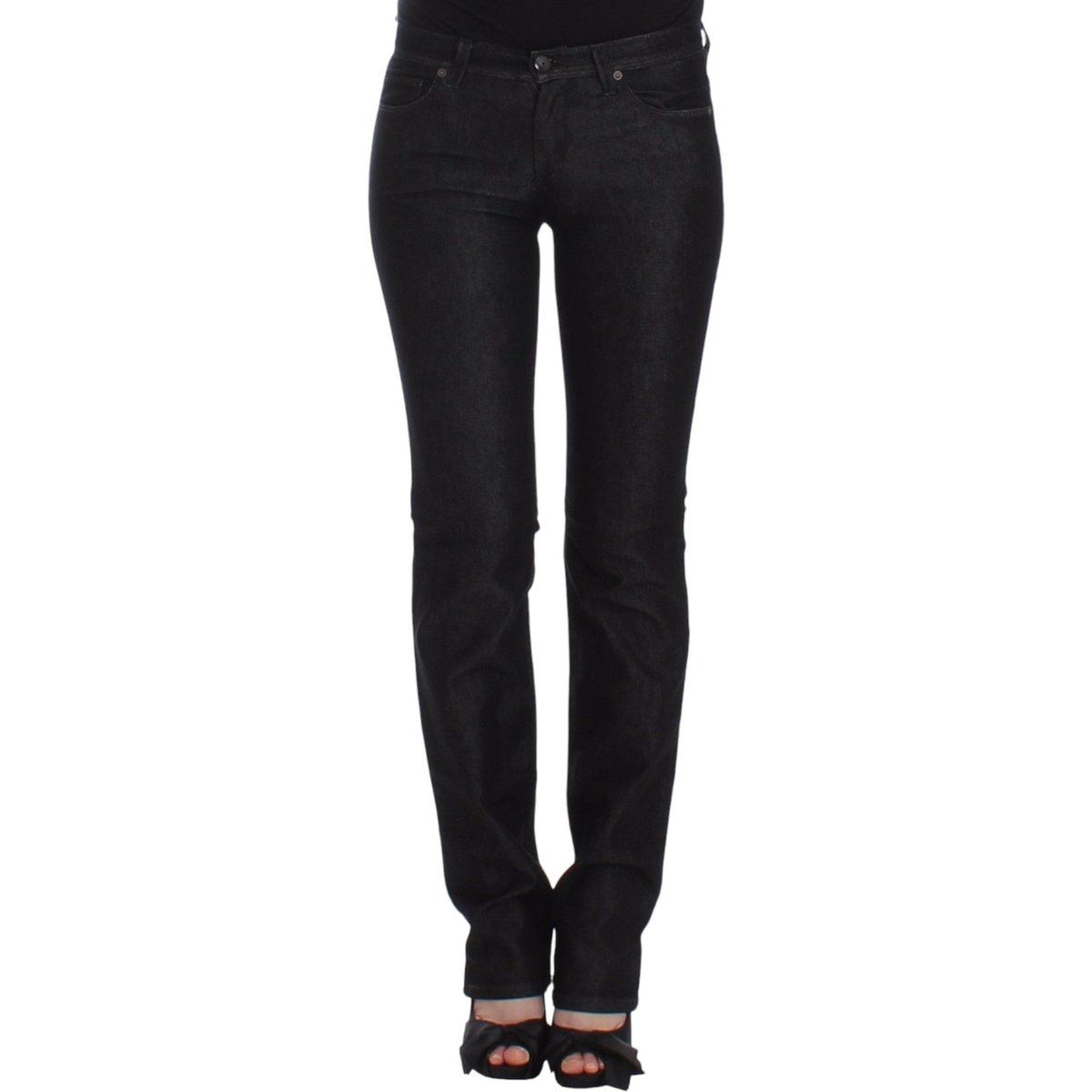Schmal geschnittene Stretch-Denim-Jeans
