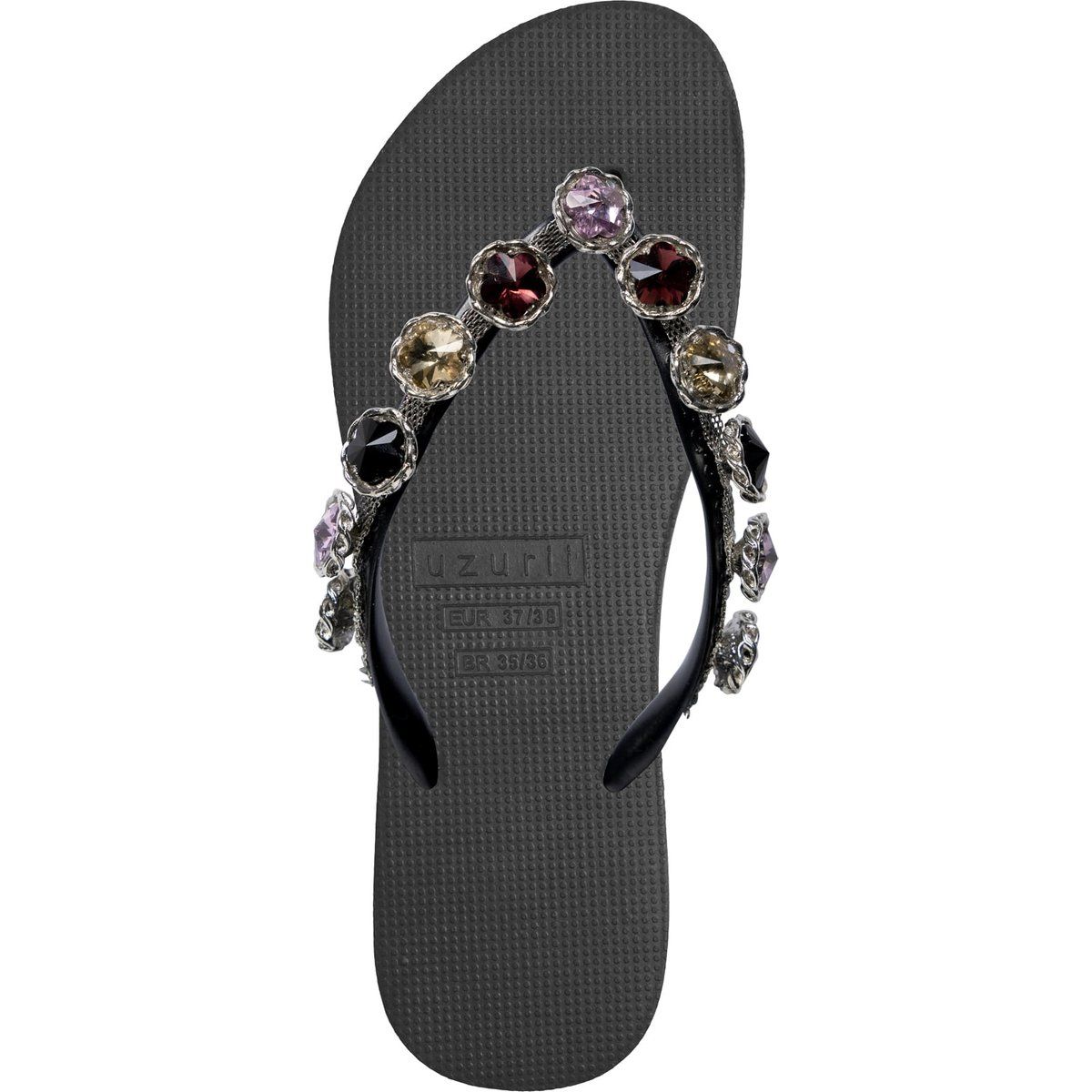 Verzierte Flip-Flop-Sandalen