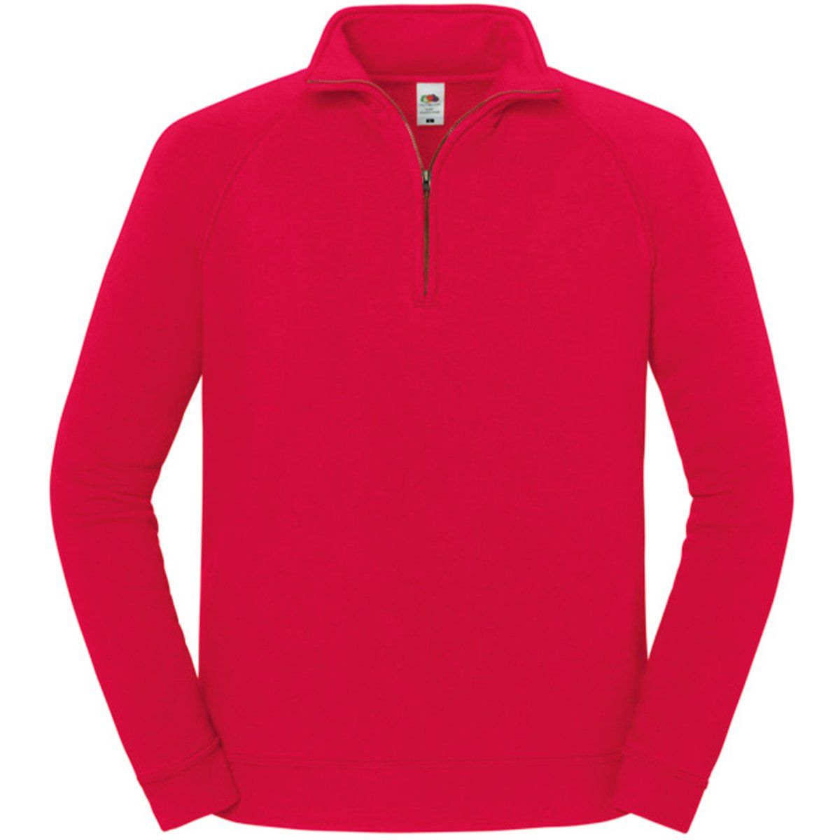 Premium Sweatshirt mit Viertel-Reißverschluss