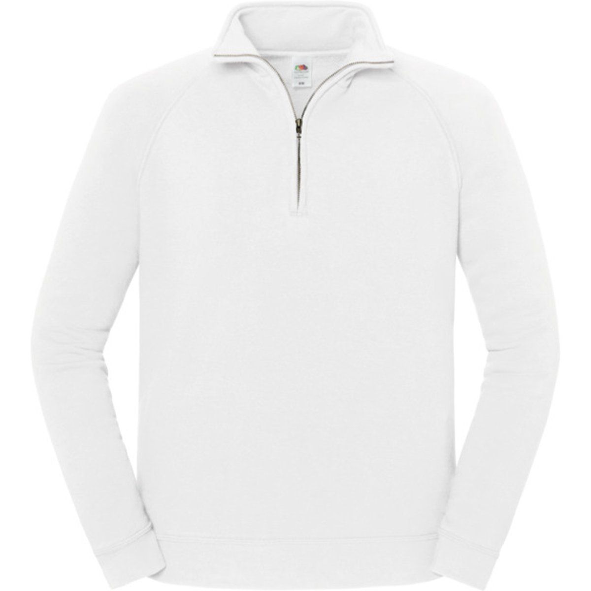 Unisex Sweatshirt mit Viertelreißverschluss