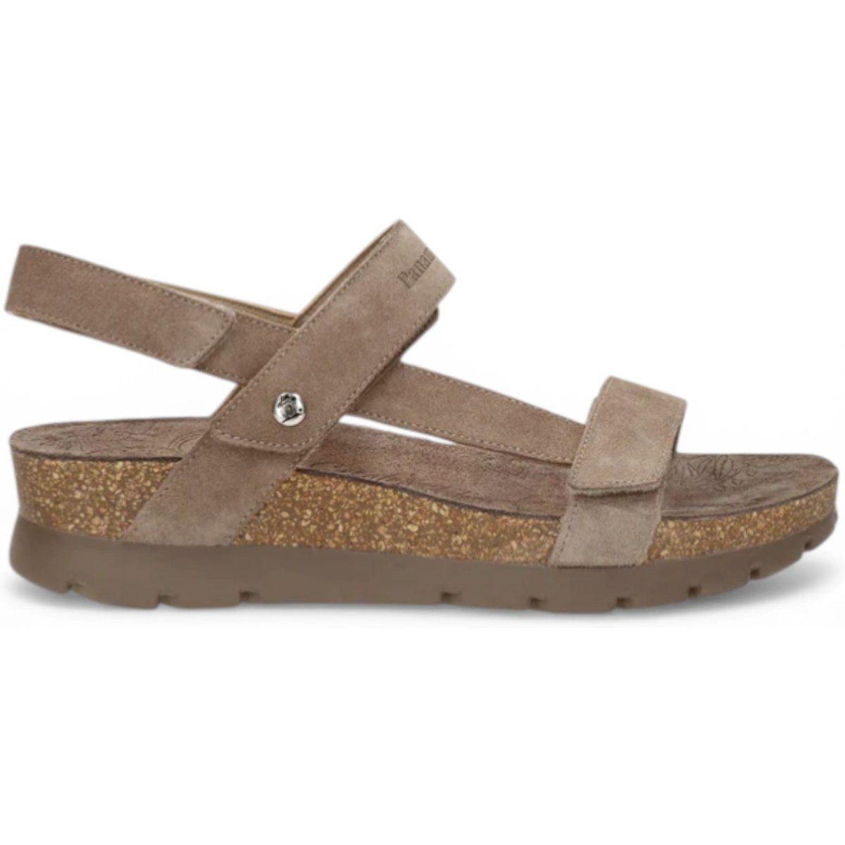Keilsandalen aus Wildleder
