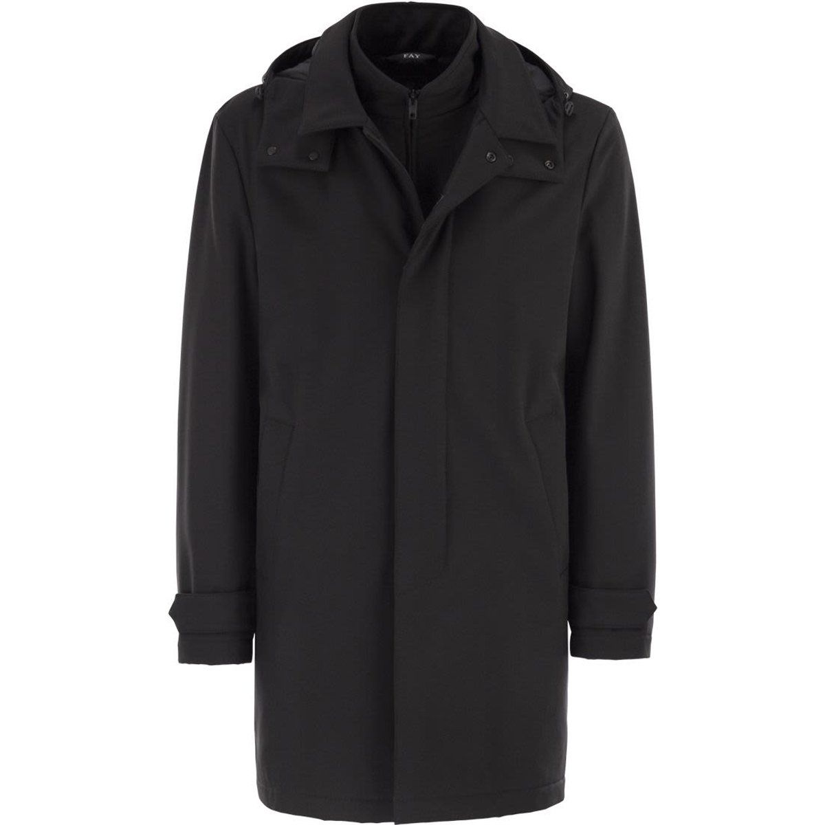 Moderner Stadtparka mit Kapuze für Herren