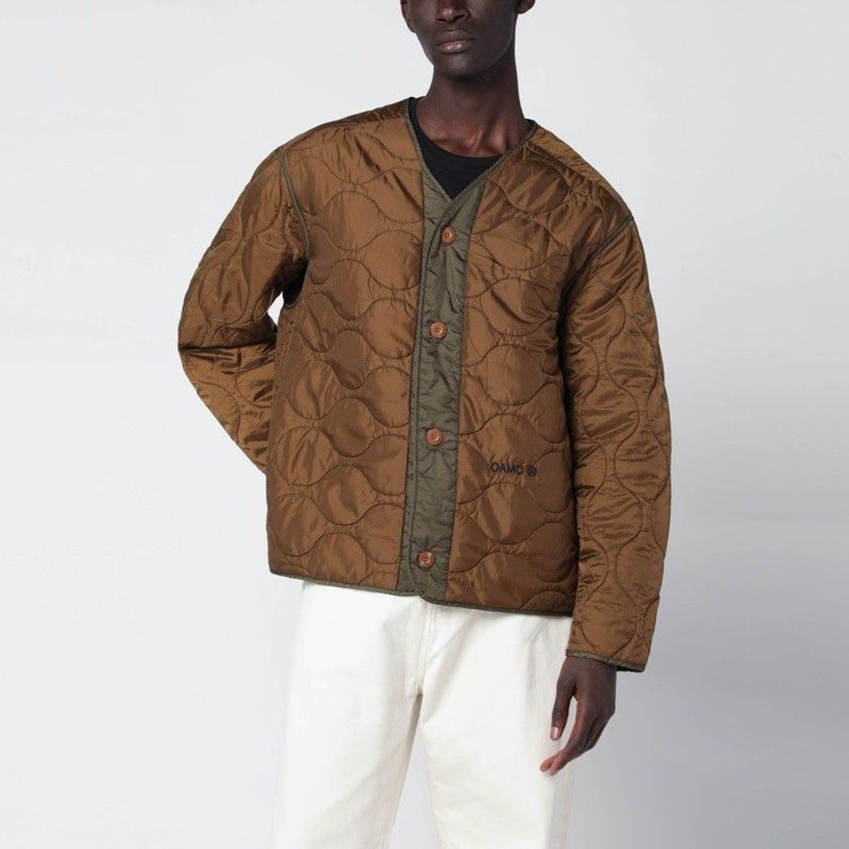 Gesteppte leichte Liner-Jacke