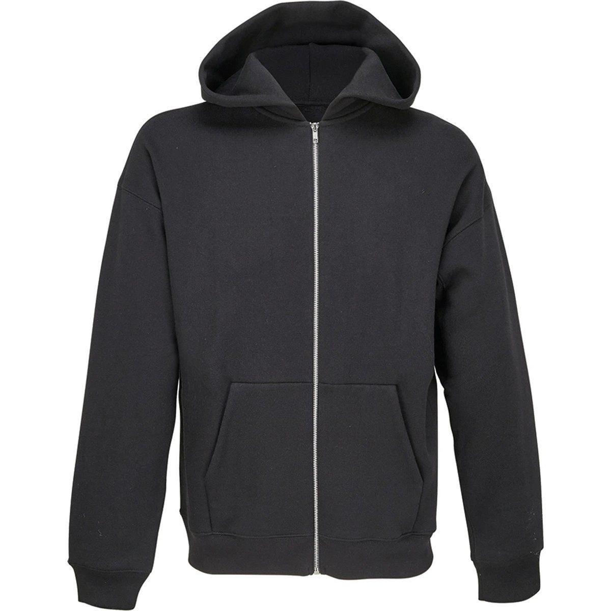 Unisex Fleece-Kapuzenpullover mit Reißverschluss
