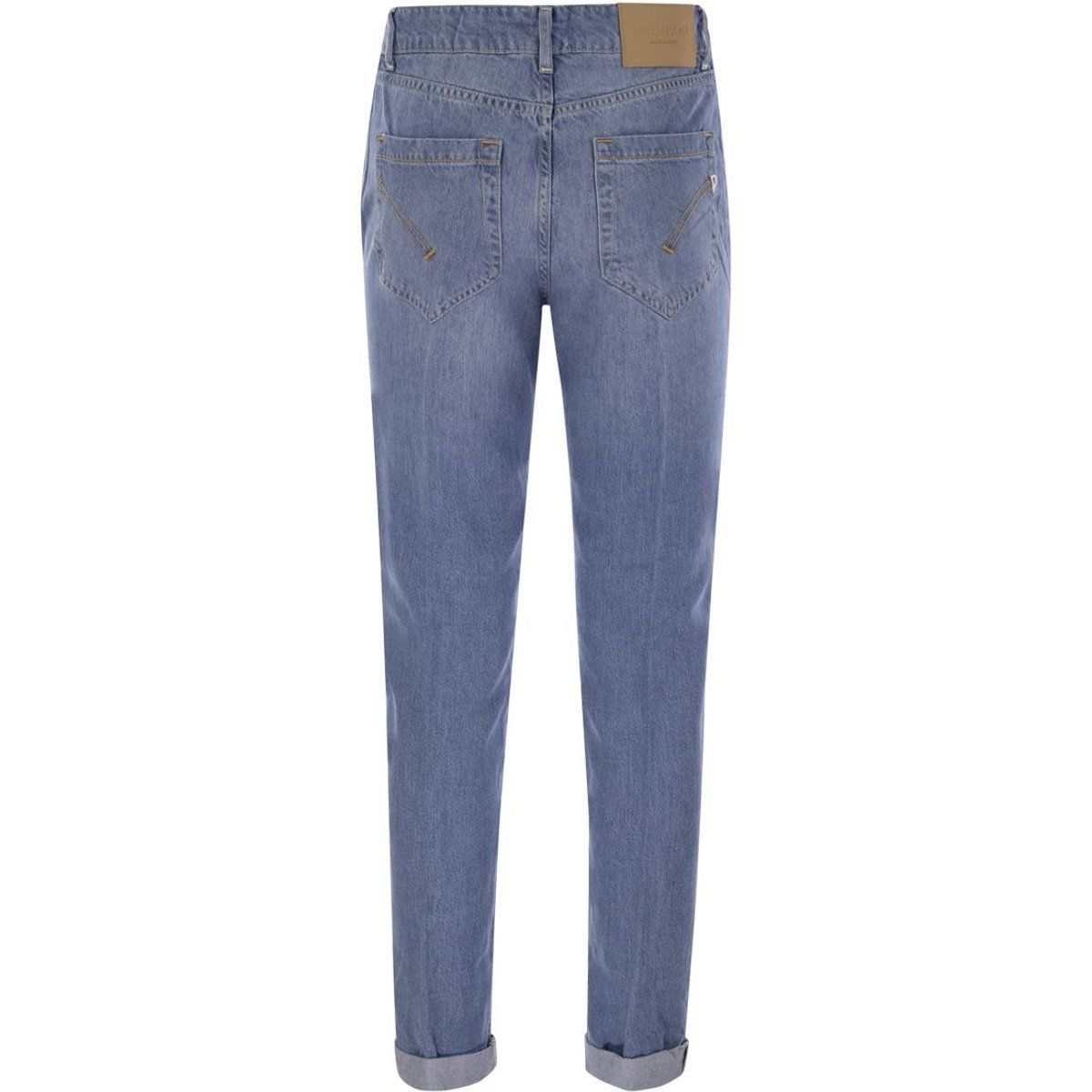Locker geschnittene Lyocell-Jeans