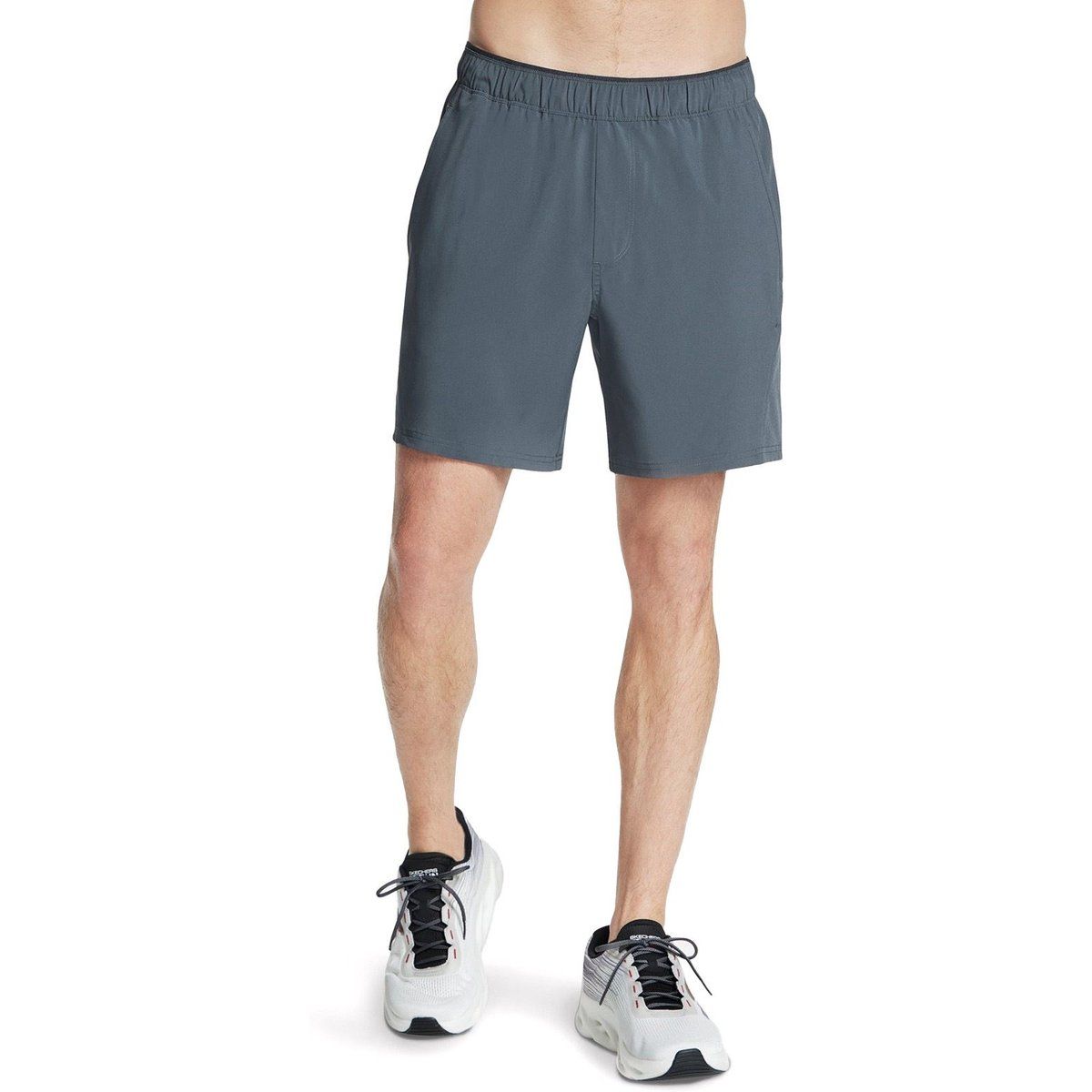 Skechers Performance Premier 7 Zoll Polyester Herren Schwarze Activewear Shorts