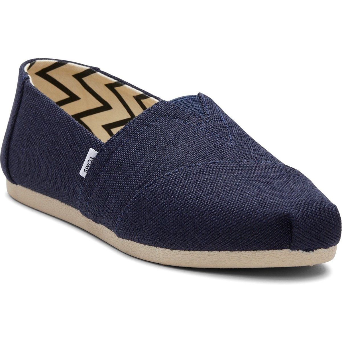 TOMS Alpargata Classic Baumwoll Damen Navy Espadrilles