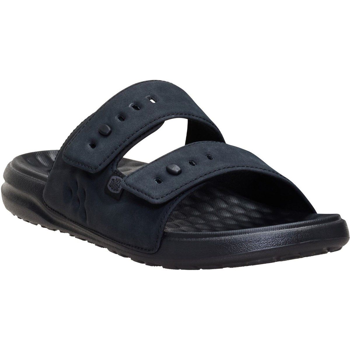 HEYDUDE Wave 2 Strap Polyurethan Herren Schwarz/Schwarz Sandalen