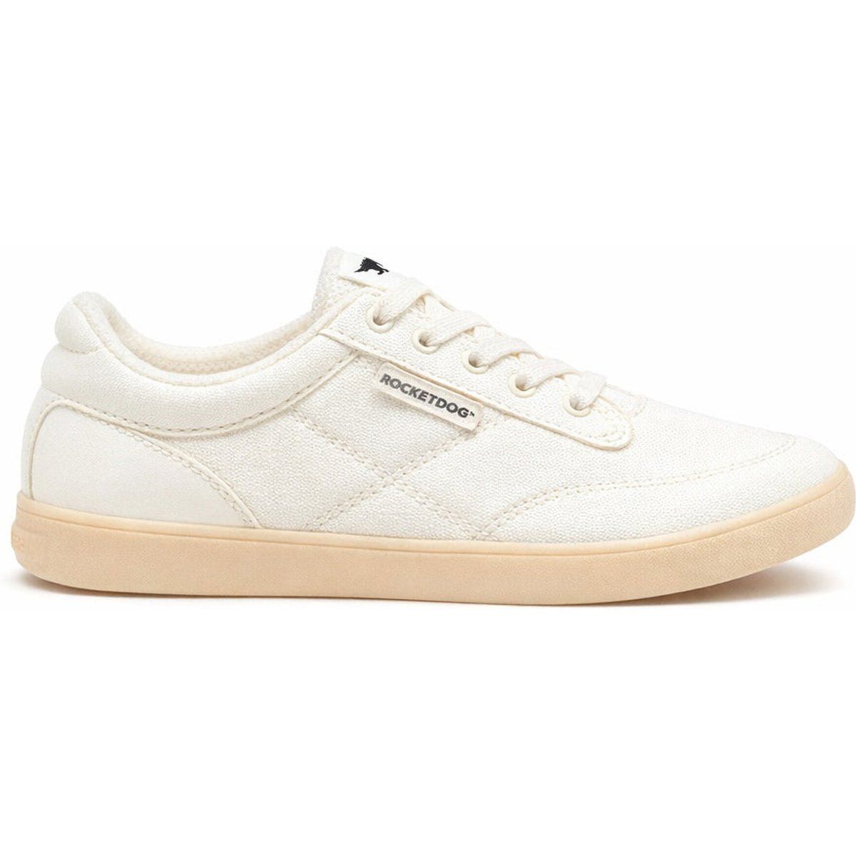 Rocket Dog Kitty 12a Canvas/Pu Damen Freizeitsneaker Weiß