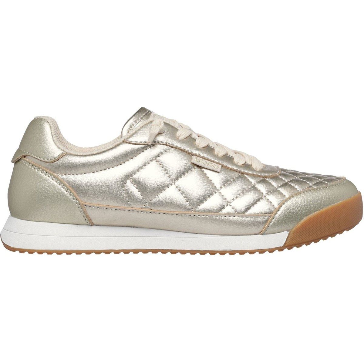 Skechers BOBS Billie Wild Comfort Polyurethan Damen Gold Turnschuhe