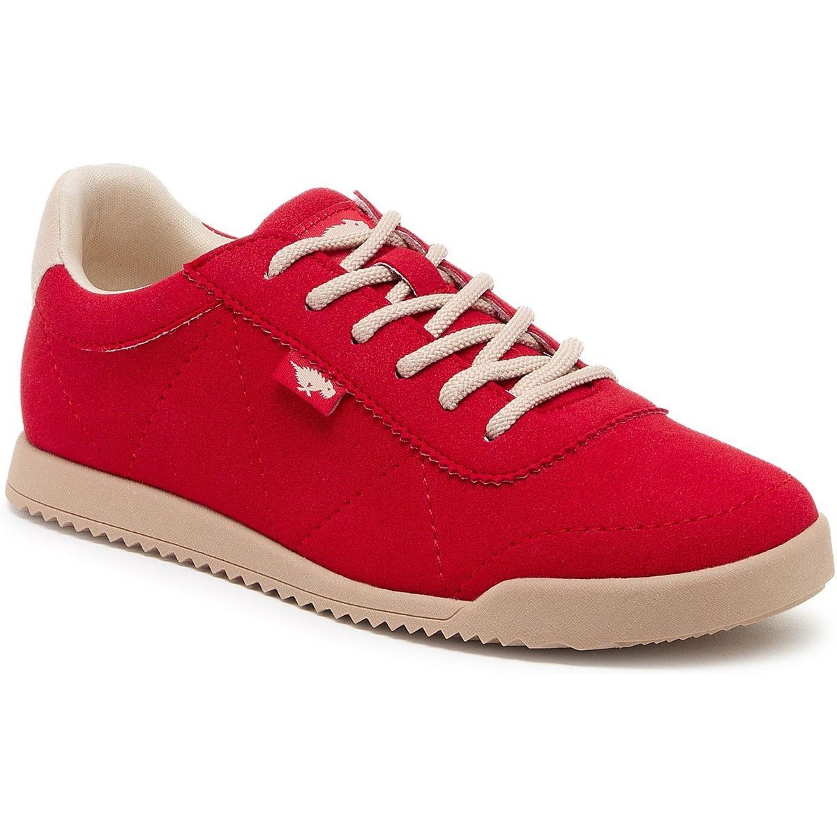 Rocket Dog Bertie Pella Textile Damen Rote Sneakers