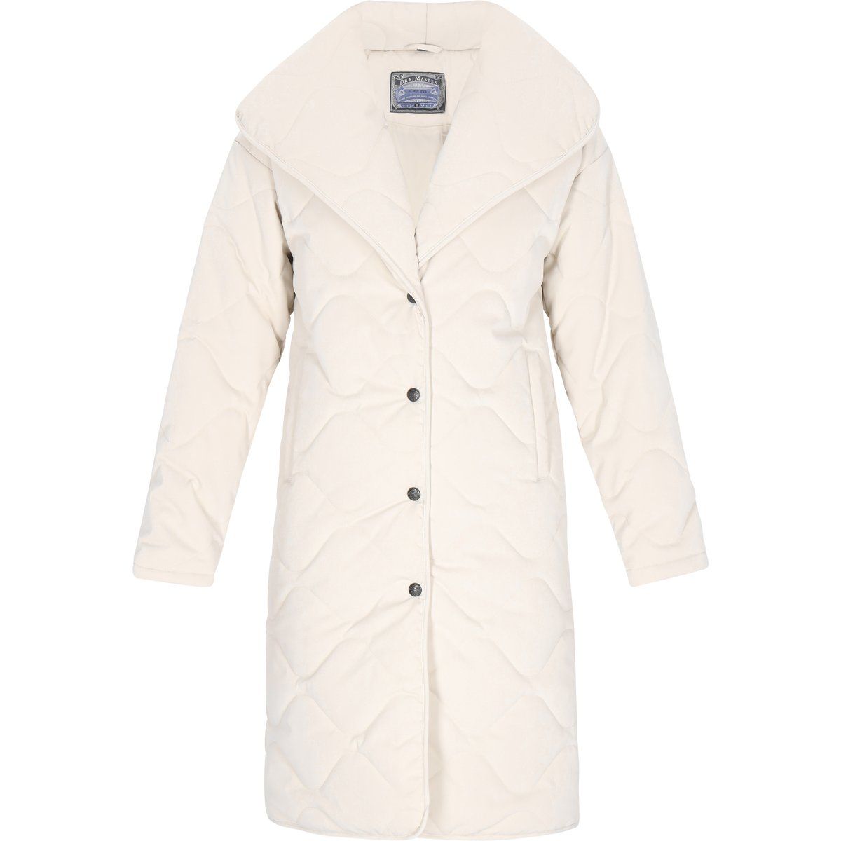 Dreimaster Mantel Frauen Creme