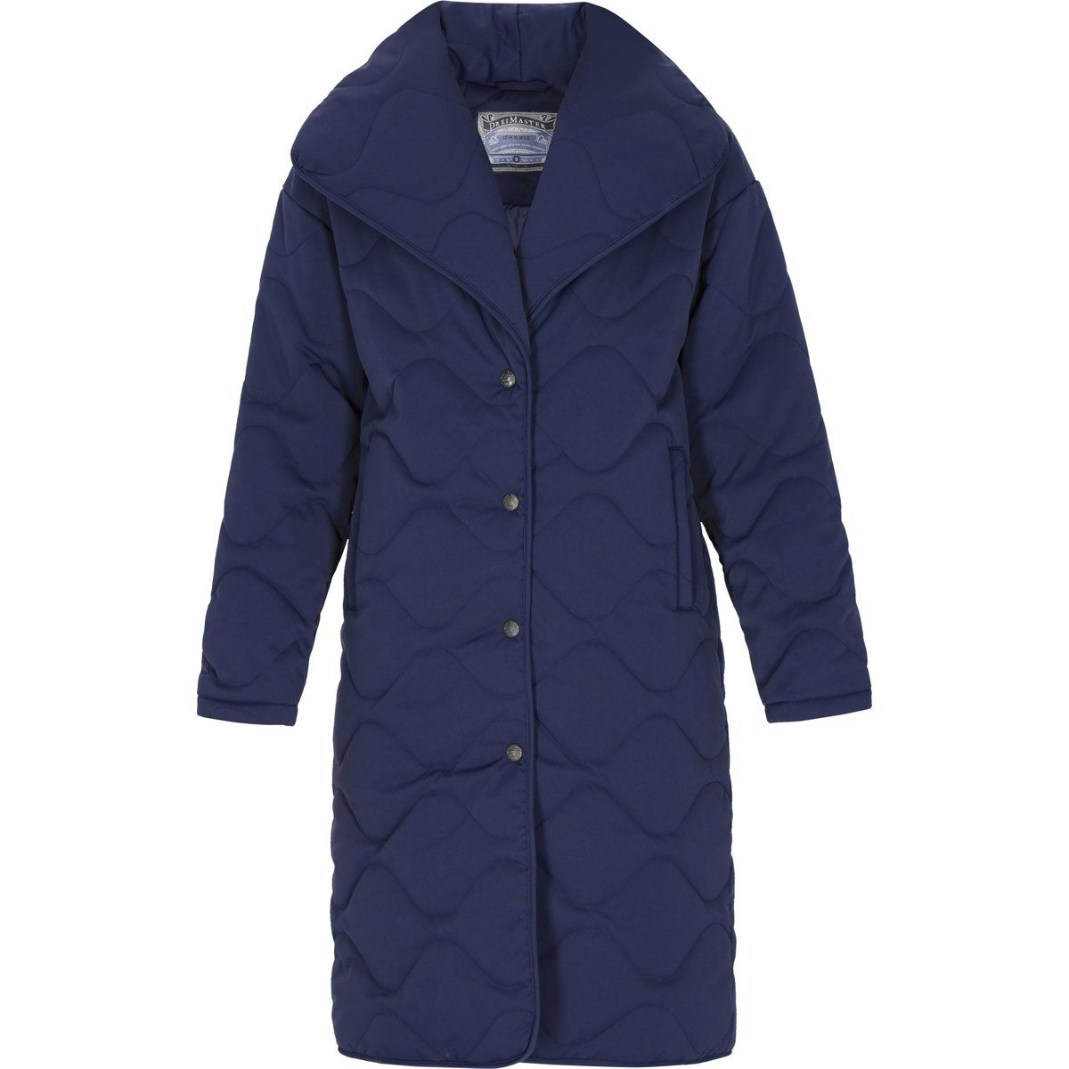 Dreimaster Mantel Frauen Marine
