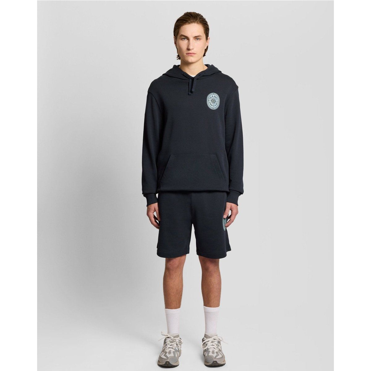 Locker geschnittene Baumwoll-Sweatshorts
