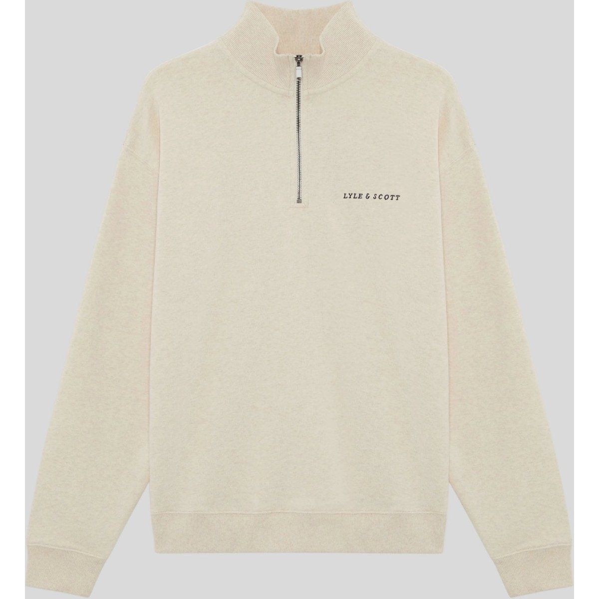 Schweres Viertel-Zip-Pullover-Sweatshirt