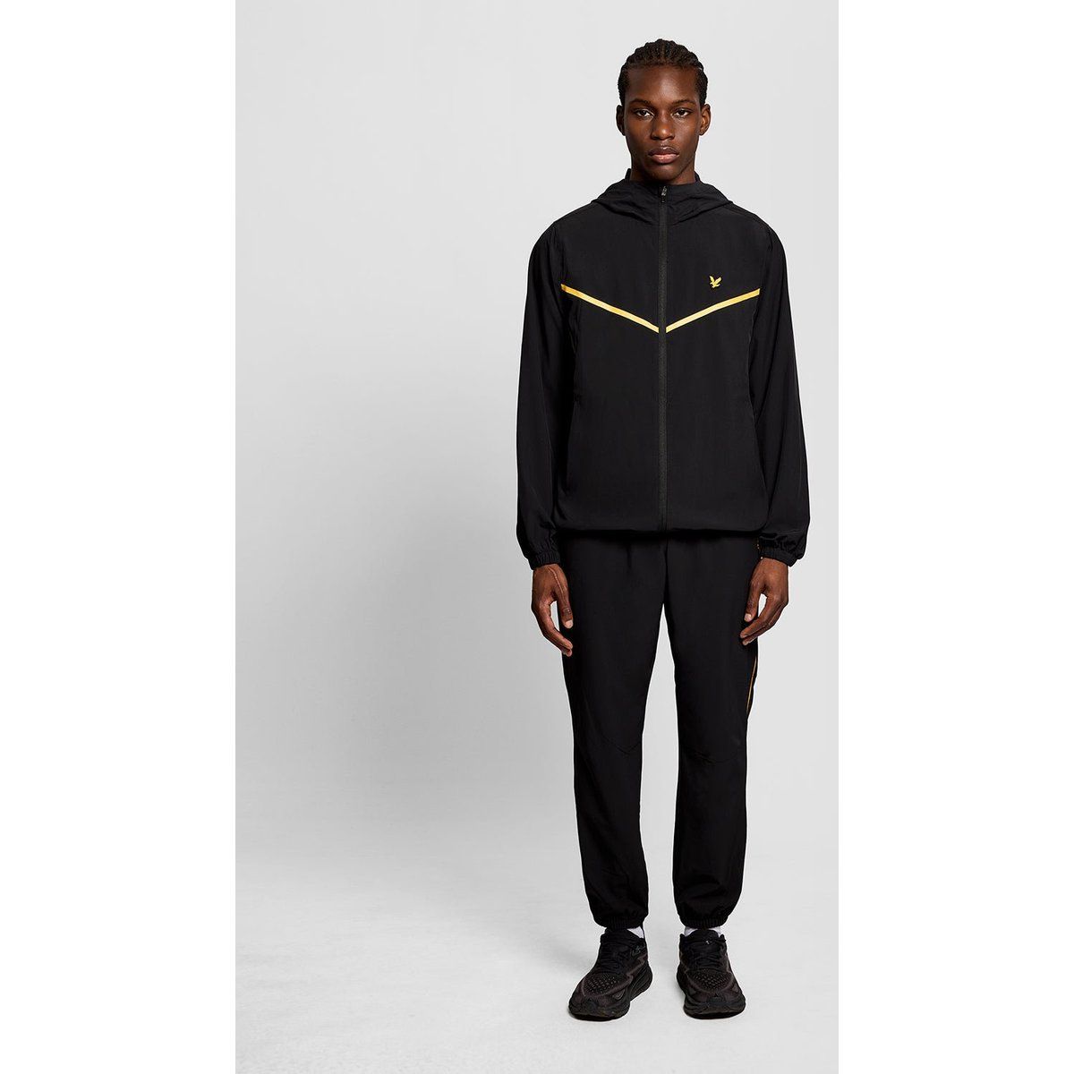 Sportliche Jogginghose mit Streifendetail