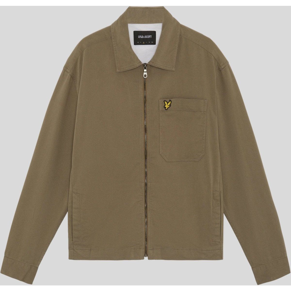 Enzymgewaschenes Baumwoll-Overshirt