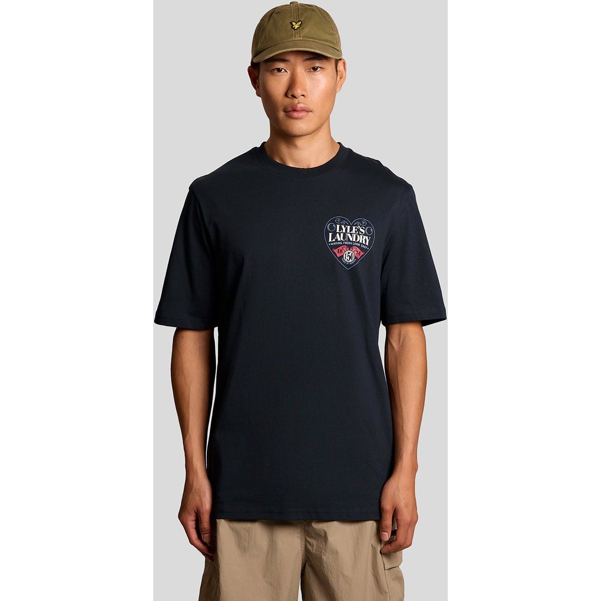 T-Shirt mit Grafikdruck und lockerer Passform